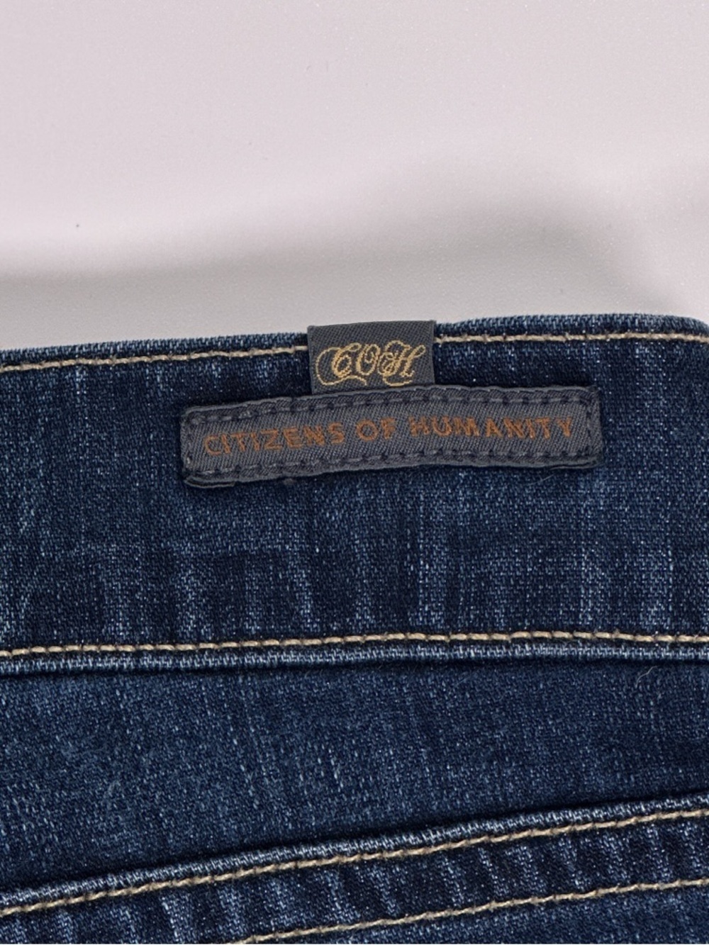 Citizens Of Humanity Ava Low Rise Straight Leg Jeans Dark Wash 28 - Picture 6 of 16
